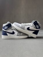 کتونی نایک جردن ساقدار طوسی سرمه ای - 301053 - Image 2