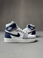 کتونی نایک جردن ساقدار طوسی سرمه ای - 301053 - Image 5